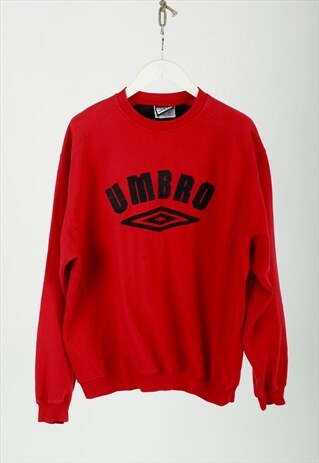 VINTAGE 90S UMBRO SPELL OUT LOGO SWEATSHIRT
