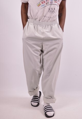 CHAMPION MENS VINTAGE TRACKSUIT TROUSERS XL GREY 90S