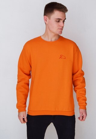 ORANGE ELEPHANT (RED) SWEATSHIRT