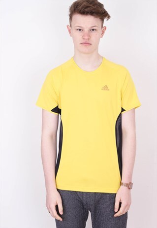 VINTAGE ADIDAS EMBROIDERED T- SHIRT BTA95