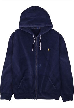 Vintage 90's Polo Ralph Lauren Hoodie Heavyweight Full Zip