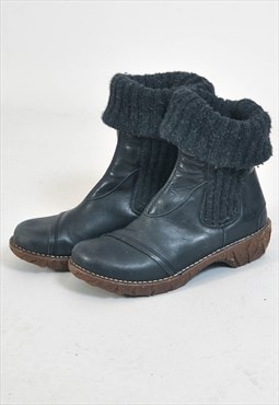 Vintage 00s real leather boots