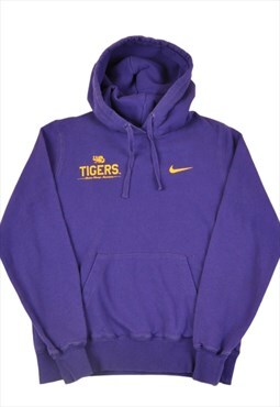 Vintage Nike Baton Rouge Tigers Hoodie Sweatshirt Purple S