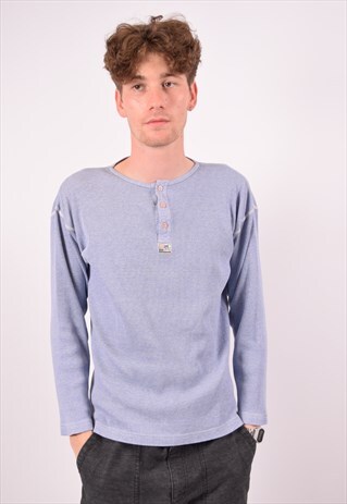 VINTAGE LEVI'S TOP LONG SLEEVE BLUE