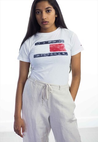 NEW TOMMY HILFIGER T-SHIRT BIG LOGO 90S X 2.4