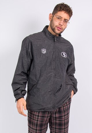 REEBOK TRACKSUIT TOP NFL SAN FRANCISCO 49ERS JACKET