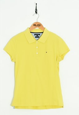 Vintage Women's Tommy Hilfiger Polo T-Shirt Yellow XXSmall