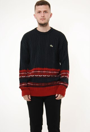 90S VINTAGE LACOSTE OLDSCHOOL KNITWEAR SWEATER 14190