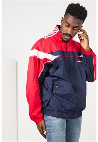 VINTAGE 80S ADIDAS SHELL SPORT JACKET / S1255