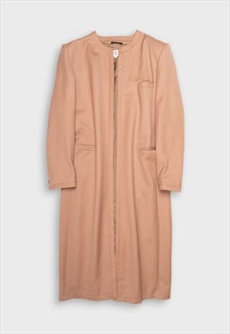 Light brown '80s Valentino trench coat