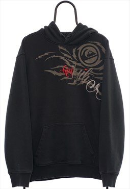 Vintage Quiksilver Black Hoodie Womens