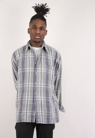 VINTAGE THICK FLANNEL SHIRT