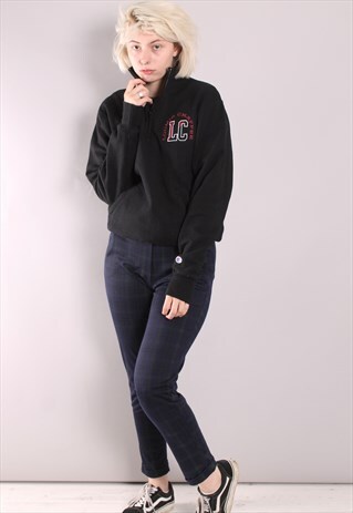 VINTAGE CHAMPION 1/4 ZIP SWEATSHIRT
