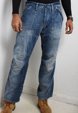 Vintage G-Star Y2K Carrot Jeans Blue - W36 L32