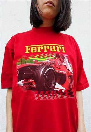 VINTAGE OVERSIZED FERRARI SHORT SLEEVES TSHIRT