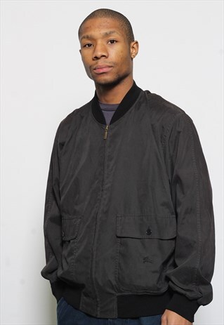 VINTAGE BURBERRY BOMBER JACKET