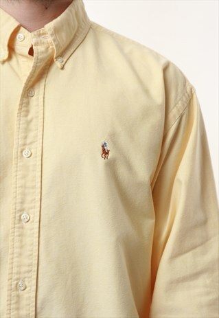 90S RALPH LAUREN VINTAGE OLDSCHOOL COTTON SHIRT 17057