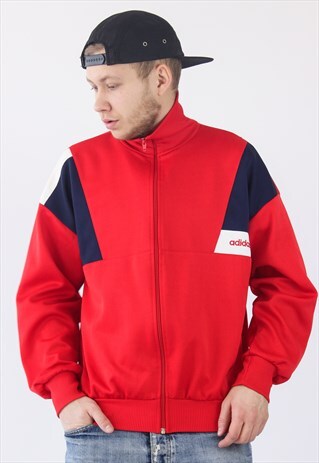 VINTAGE MENS ADIDAS ORIGNALS TRACK TOP JACKET