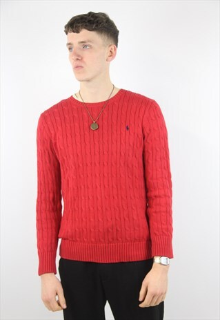 VINTAGE POLO RALPH LAUREN WOOL JUMPER