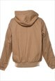 VINTAGE WRANGLER BROWN WORKWEAR JACKET - M