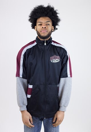 VINTAGE 90'S LOTTO ZIP-UP SPORTS TRAINING JACKET