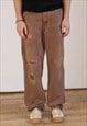 VINTAGE DICKIES CARPENTER PANTS MEN'S BROWN