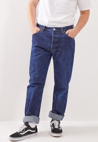 VINTAGE LEVI'S 501 STRAIGHT LEG DENIM JEANS
