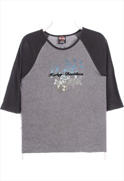 Vintage 90's Harley Davidson Motor Cycle T Shirt Short