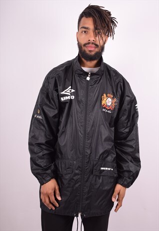 UMBRO MENS VINTAGE JACKET XXL BLACK 90S