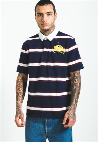 VINTAGE 90S POLO RALPH LAUREN POLO T-SHIRT / S5466