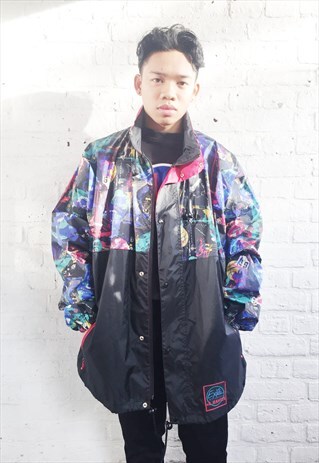 PRINTED WINDBREAKER/CAGOULE (1990'S)