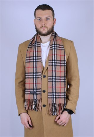 BURBERRY VINTAGE SCARF SIZE NOVA