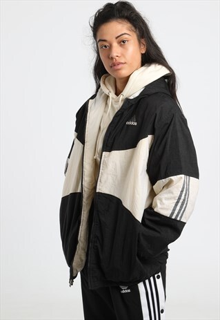 90S ADIDAS PADDED WINDBREAKER