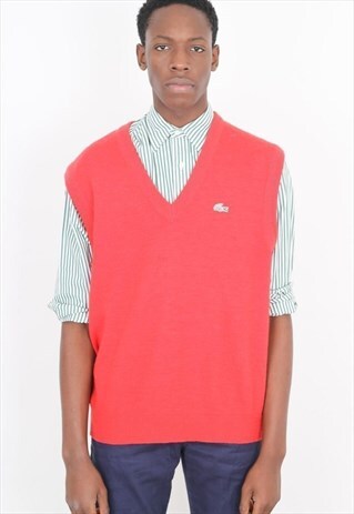 LACOSTE VINTAGE LACOSTE KNITTED JUMPER LJ019