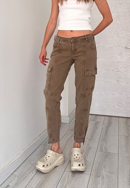 Vintage Y2K Dolce & Gabbana D&G Cargo Crop Pants