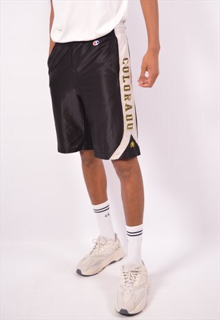 VINTAGE CHAMPION COLORADO SHORTS BLACK