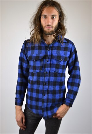 VINTAGE 90'S CHECKED SHIRT