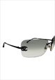 CHANEL SUNGLASSES RIMLESS RECTANGLE CRYSTAL 4017 VINTAGE