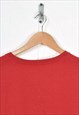  CHAMPION OKLAHOMA SOONERS FOOTBALL T-SHIRT CREW NECK XL