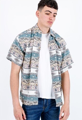 VINTAGE PATTERNED SHIRT S422