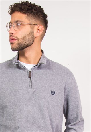 CHAPS RALPH LAUREN 1/4 ZIP SWEATSHIRT