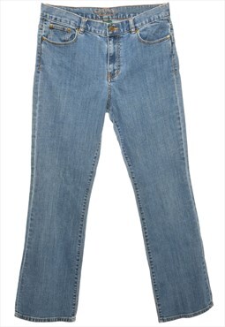 Indigo Straight Fit Jeans - W32