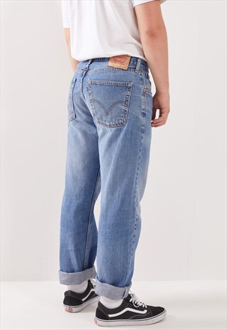 VINTAGE LEVI'S 581 STRAIGHT LEG DENIM JEANS