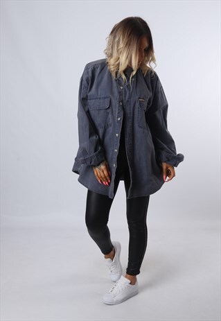 DENIM SHIRT FITTED OVERSIZED 90'S (BXD)