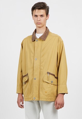 VINTAGE BROWN CAMEL JACKET
