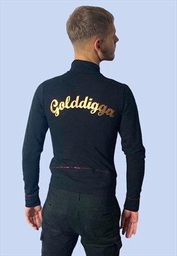 Vintage Womens Golddigga Zip Jacket