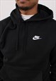 VINTAGE MEN'S NIKE BLACK PULLOVER HOODIE