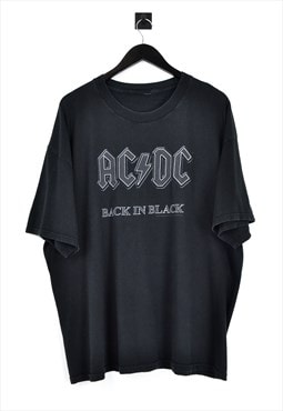 Vintage AC/DC 2007 Back in Black Tee Shirt
