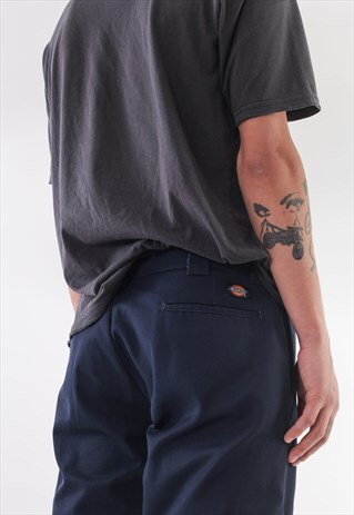 VINTAGE DICKIES PANTS 90 NAVY BLUE