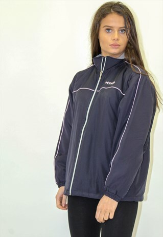 VINTAGE OVERSIZE PADDED JACKET IN BLUE